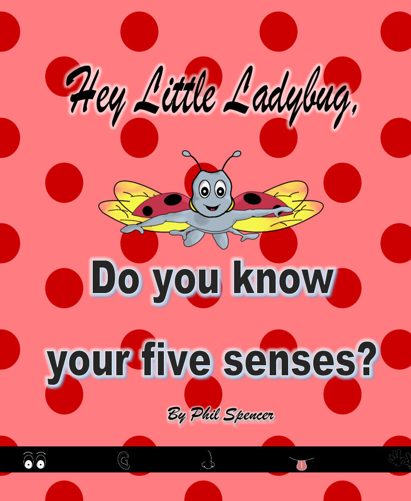 Hey Little Ladybug Do You Know Your Five Senses with black bar 012724