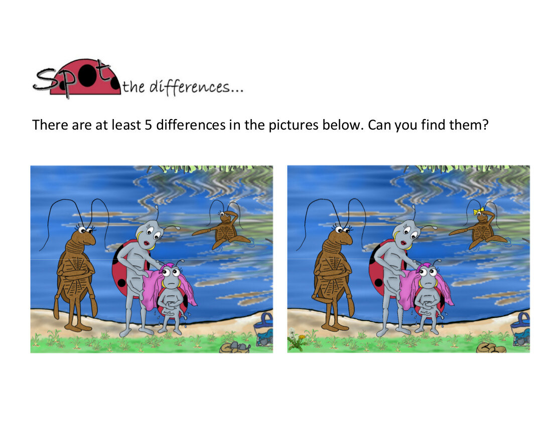 Spot the Differences Landscape from Book 3 Story 1 Page 8