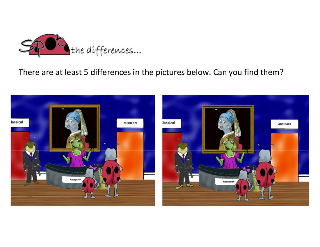 Spot the Differences Landscape from Book 3 Story 3 Page 18