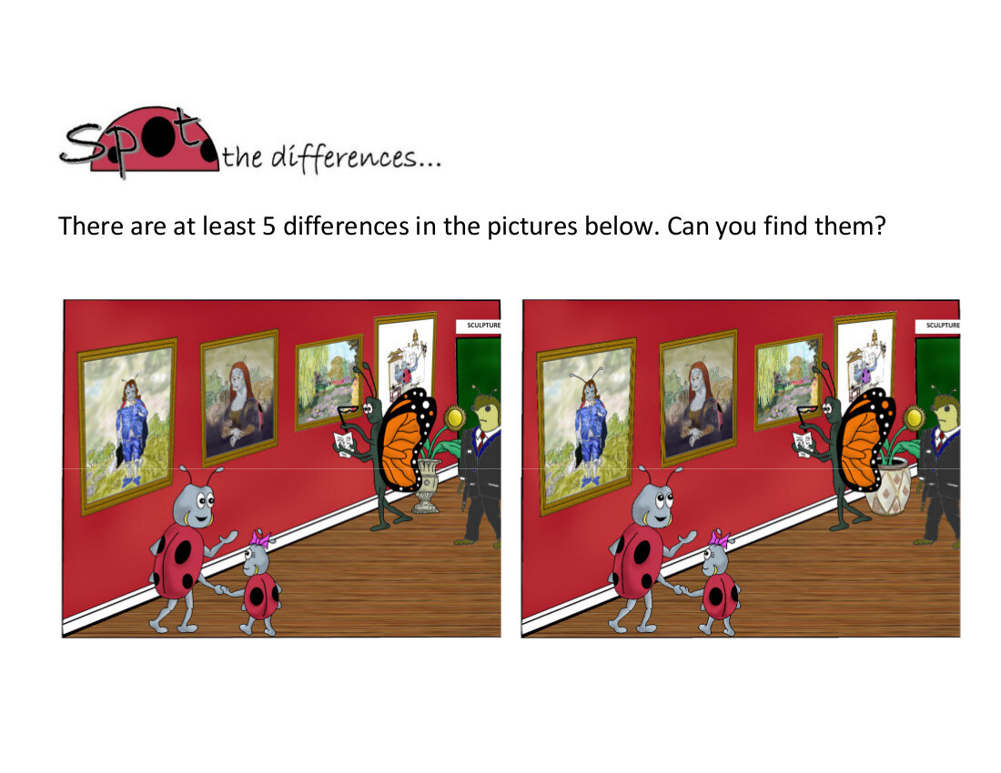 Spot the Differences Landscape from Book 3 Story 3 Page 4