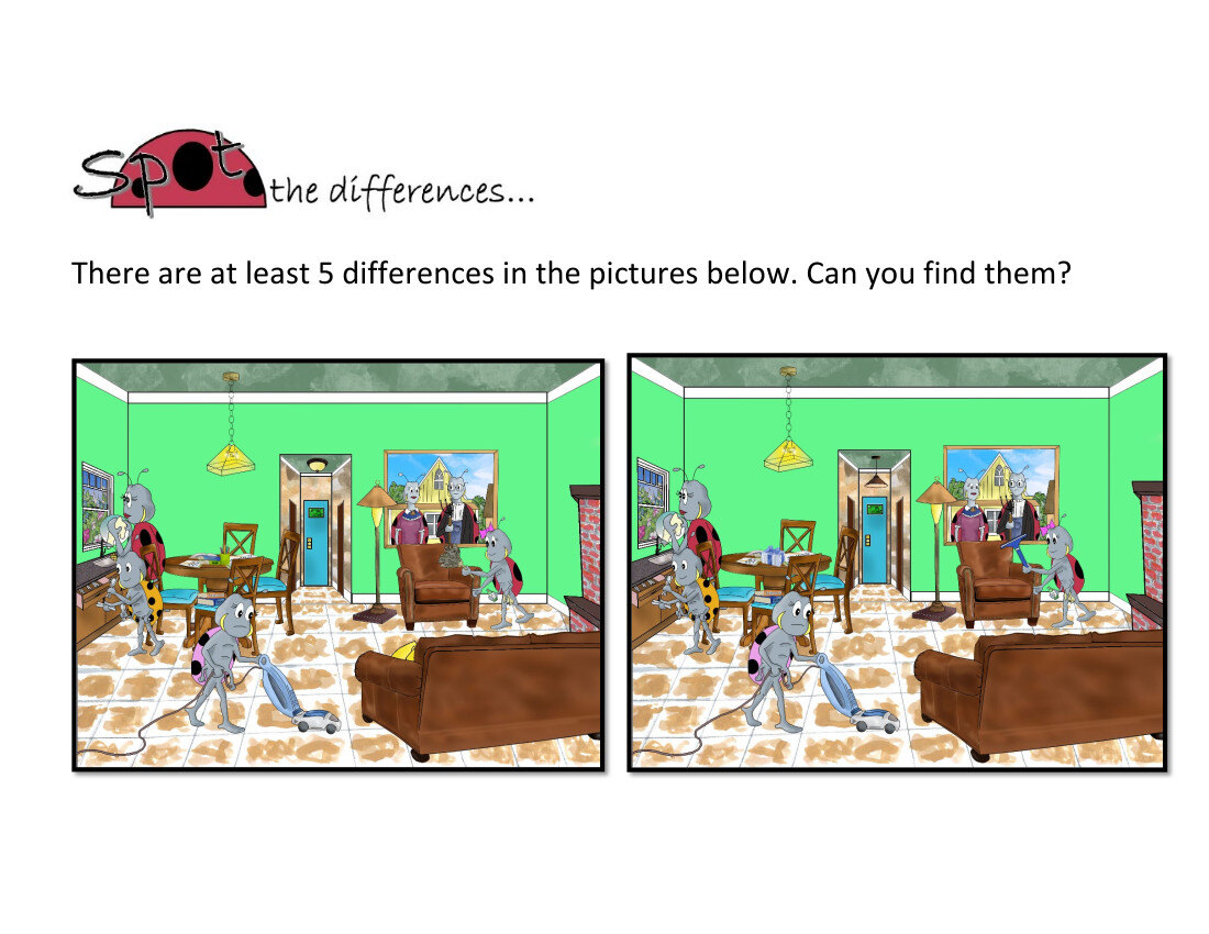Spot the Differences Landscape from Book 8 Story 3 page 5