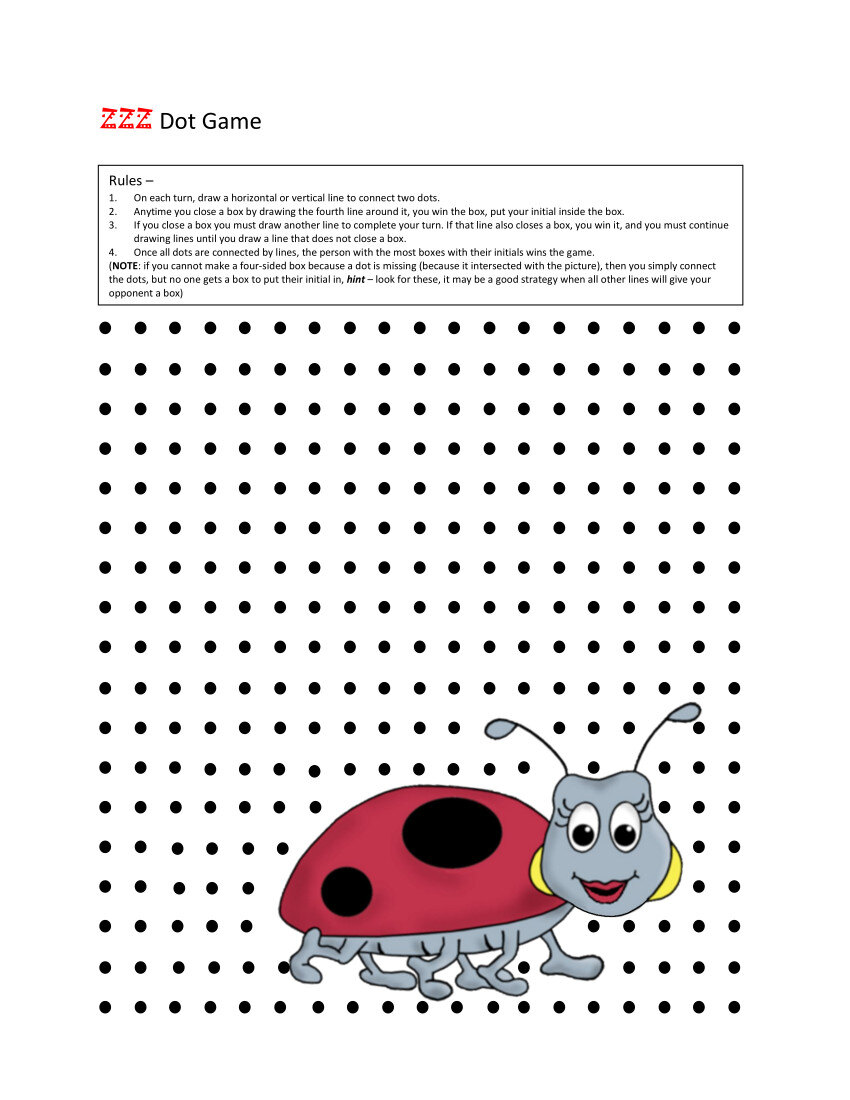 Zip Dot Game