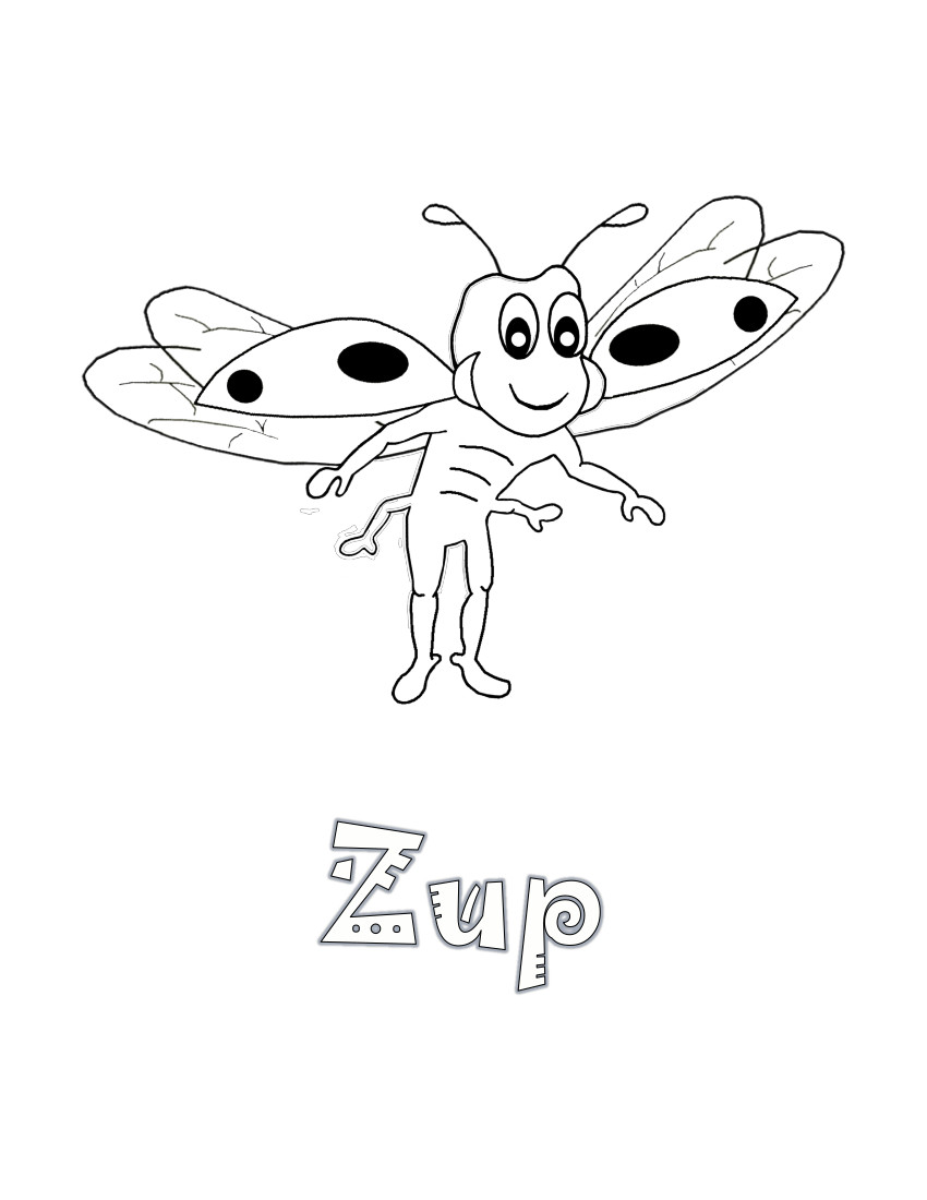 Zup Coloring Page-1