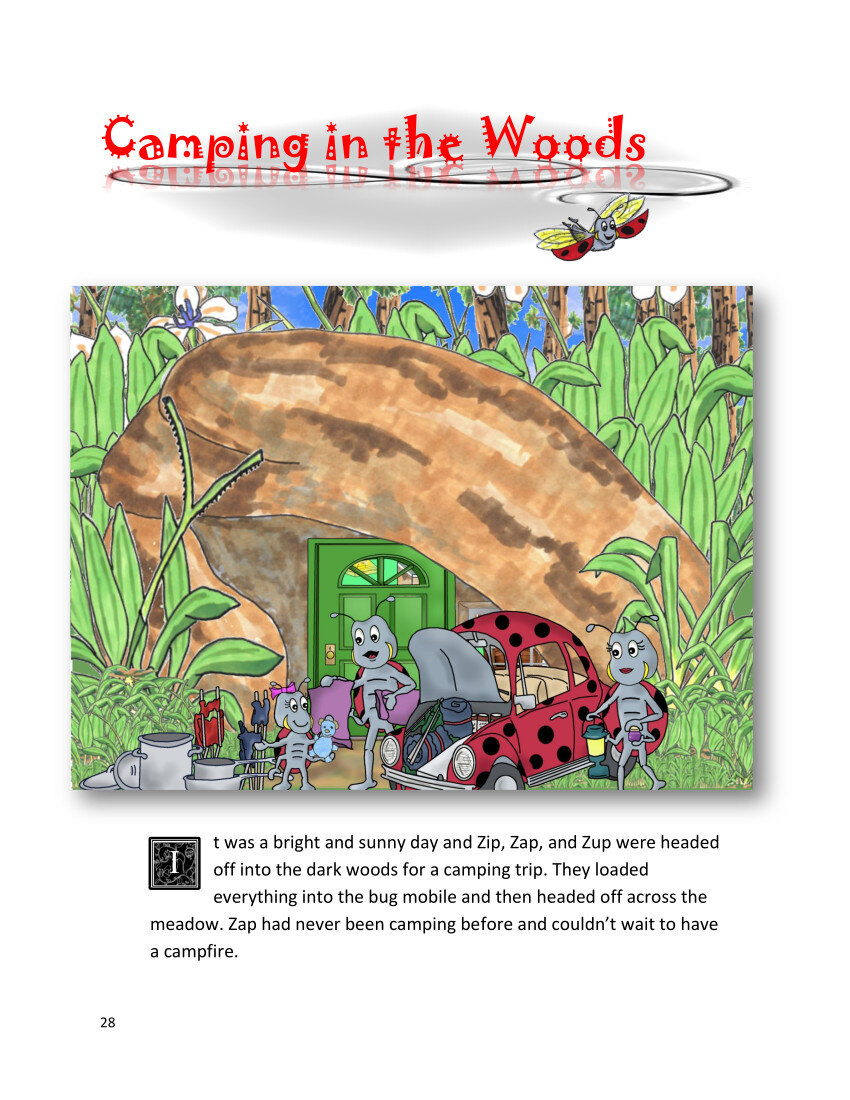 Campig in the Woods